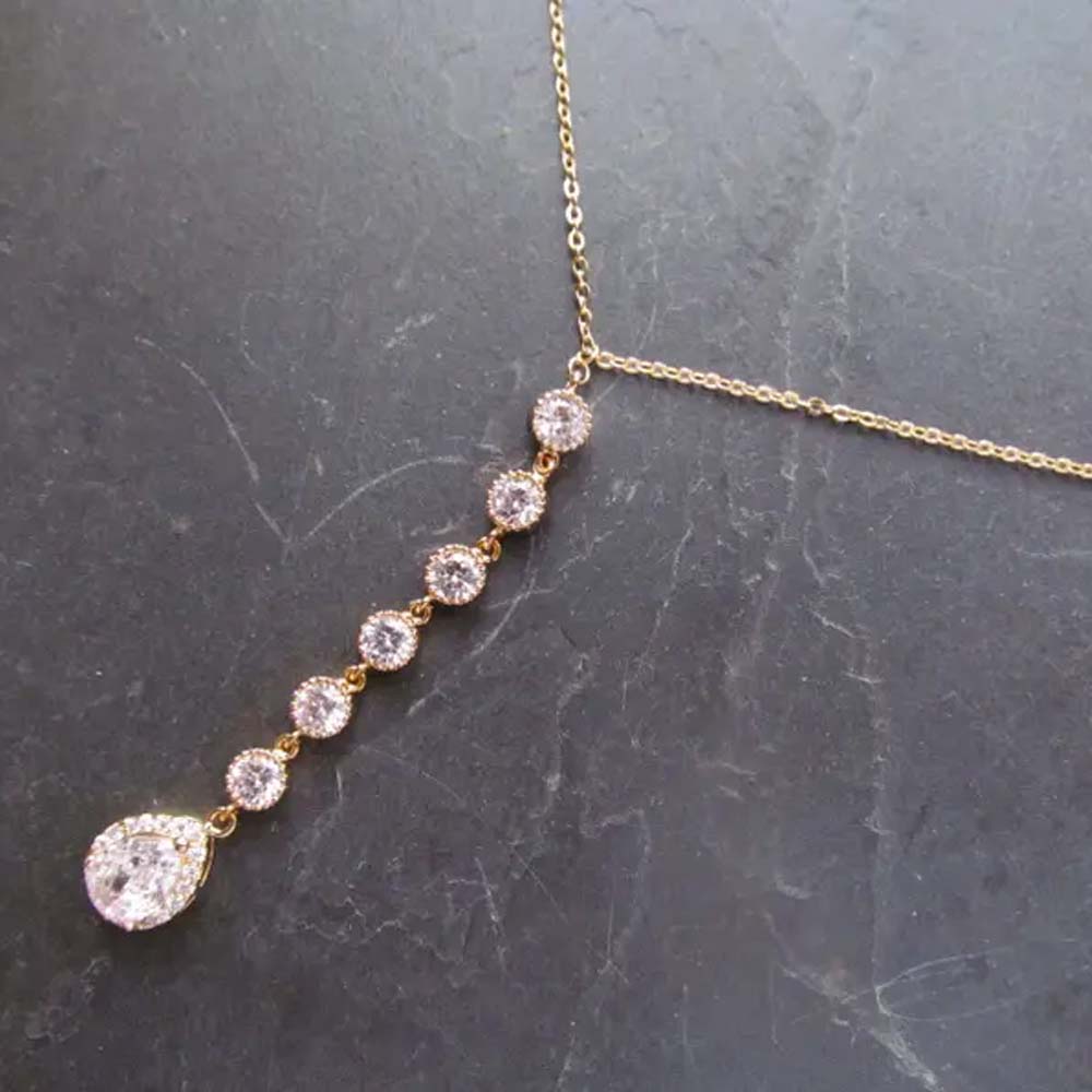 Stonefans Drop Back Chain Neck - Body Jewelry Hot 评论和价格