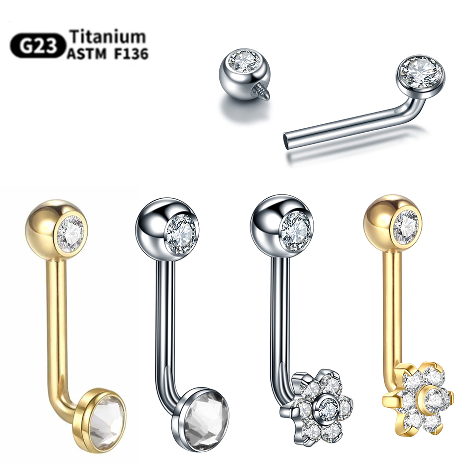 1PC Titanium Christina Vertica - Body Jewelry Vch 评论和价格
