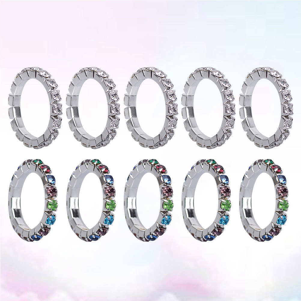 10Pcs Toe Ring Stylish Fashion - Body Jewelry Rings 评论和价格
