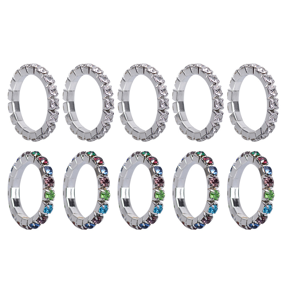 10Pcs Toe Ring Stylish Fashion - Body Jewelry Rings 评论和价格