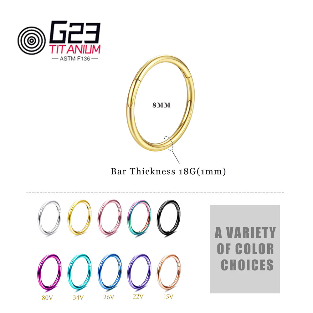 Wholesale G23 Titanium Nose Pi - Body Jewelry Implants 评论和价格