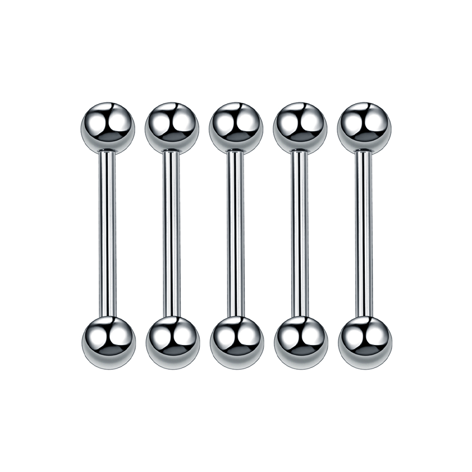 1/5PCS Titanium External Threa - Industrial Barbell Long 评论和价格