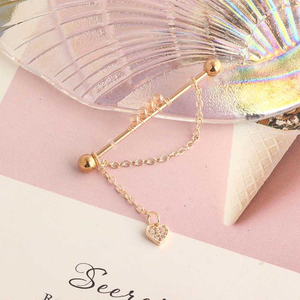 Jewelry Girls Gift Punk Style  - Industrial Barbell Long 评论和价格