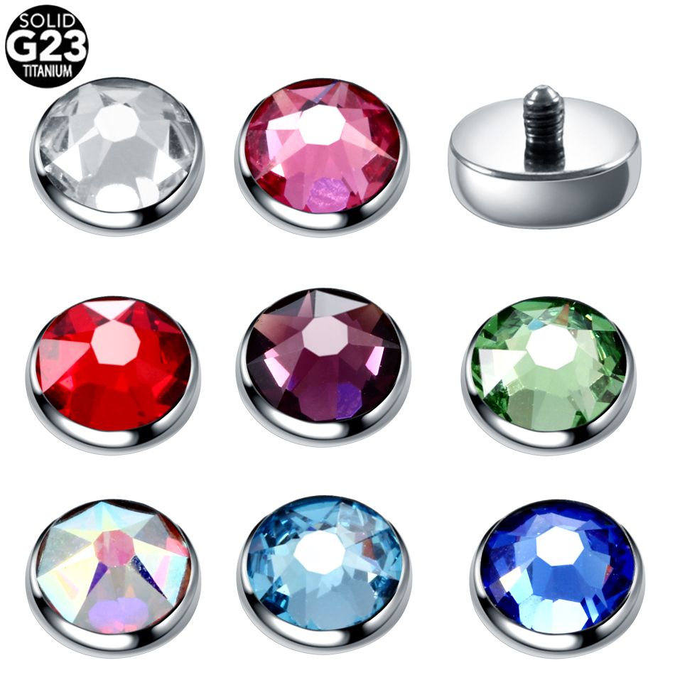 1PC G23 Titanium Dermal Anchor - Body Jewelry Implants 评论和价格
