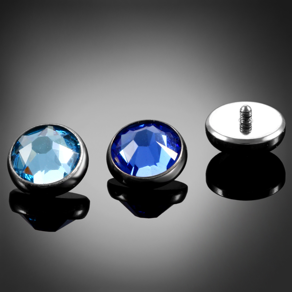 1PC G23 Titanium Dermal Anchor - Body Jewelry Implants 评论和价格
