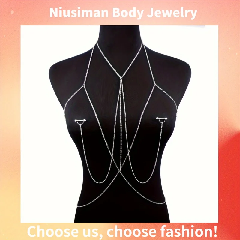 1pc  Elegant & Sexy Body Chain - Body Jewelry Rings 评论和价格