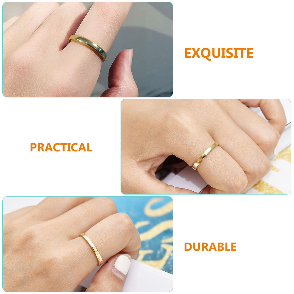 2Pcs Adjustable Open Rings for - Body Jewelry Rings 评论和价格