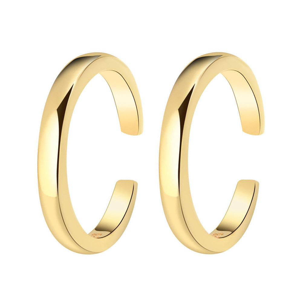 2Pcs Adjustable Open Rings for - Body Jewelry Rings 评论和价格