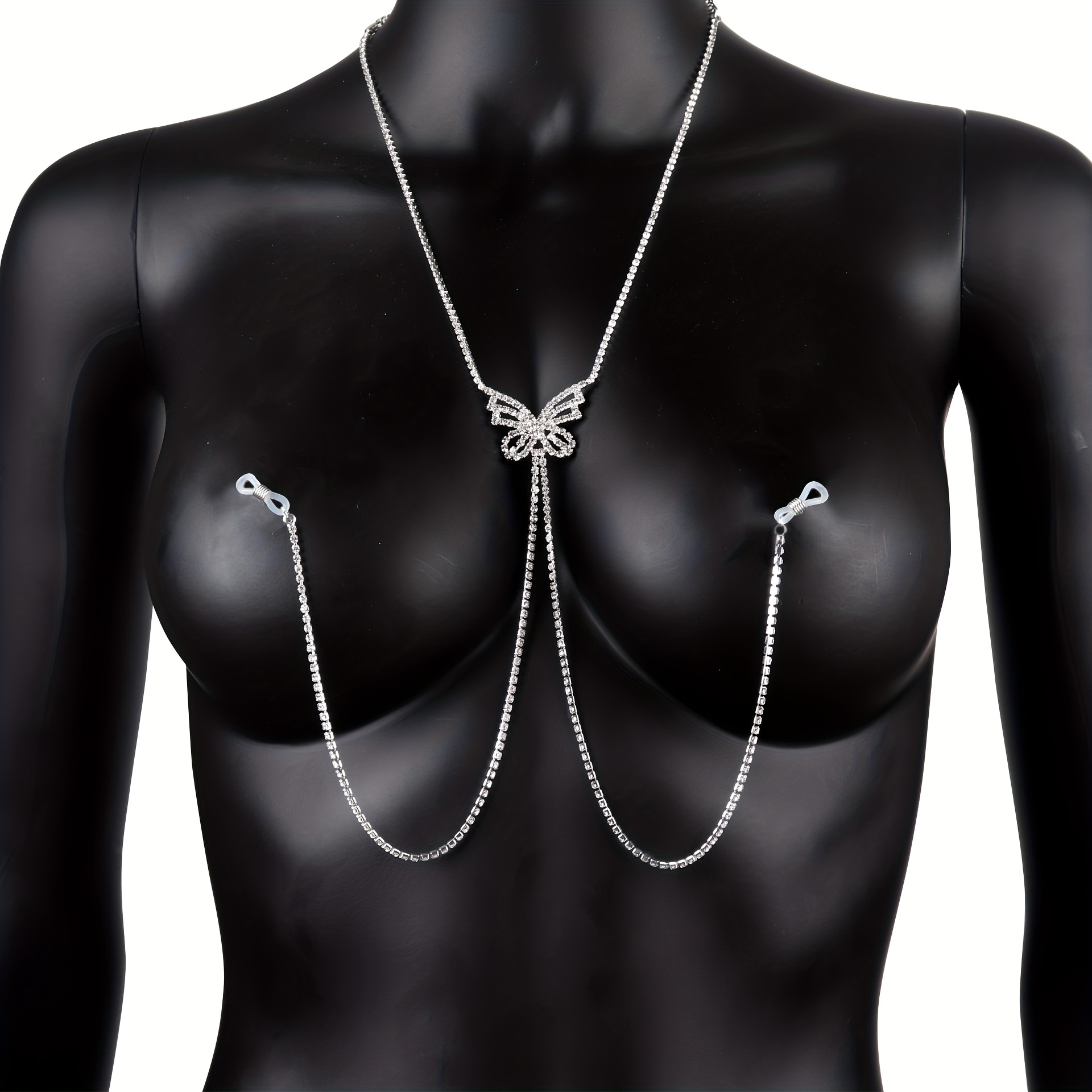 1 pc Tassel Butterfly Nipple C - Body Jewelry Rings 评论和价格