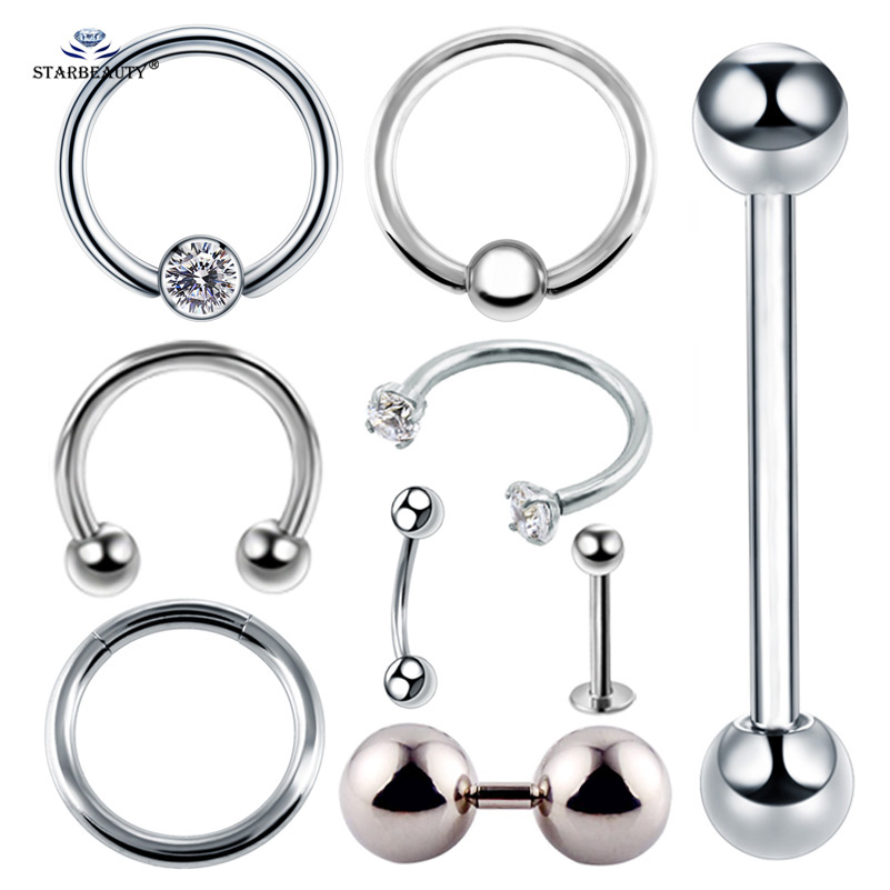 2pcs Multipurpose BCR Face Pie - Body Jewelry Vch 评论和价格