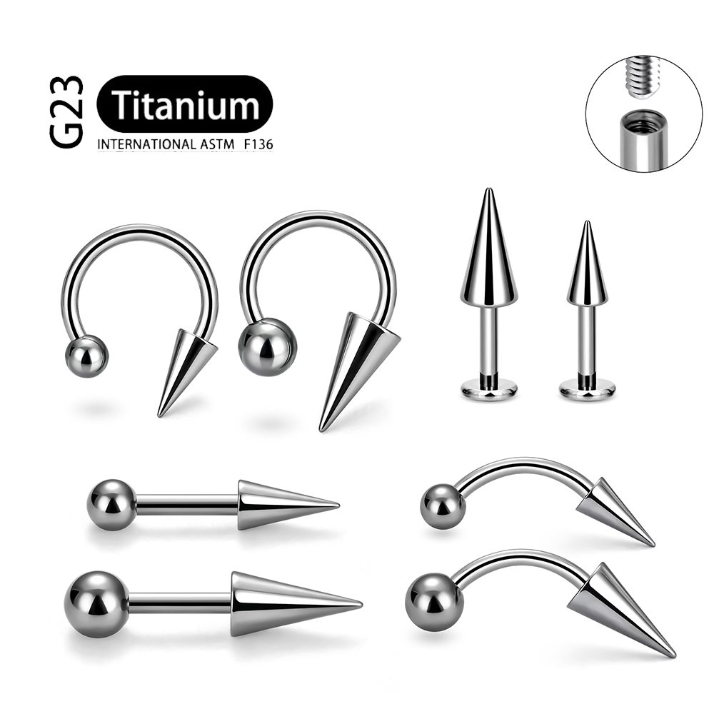 1Pcs Implant Grade F136 Titani - Body Jewelry Implants 评论和价格