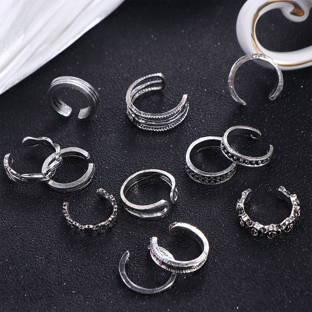 Niche Design Adjustable Alloy  - Body Jewelry Rings 评论和价格