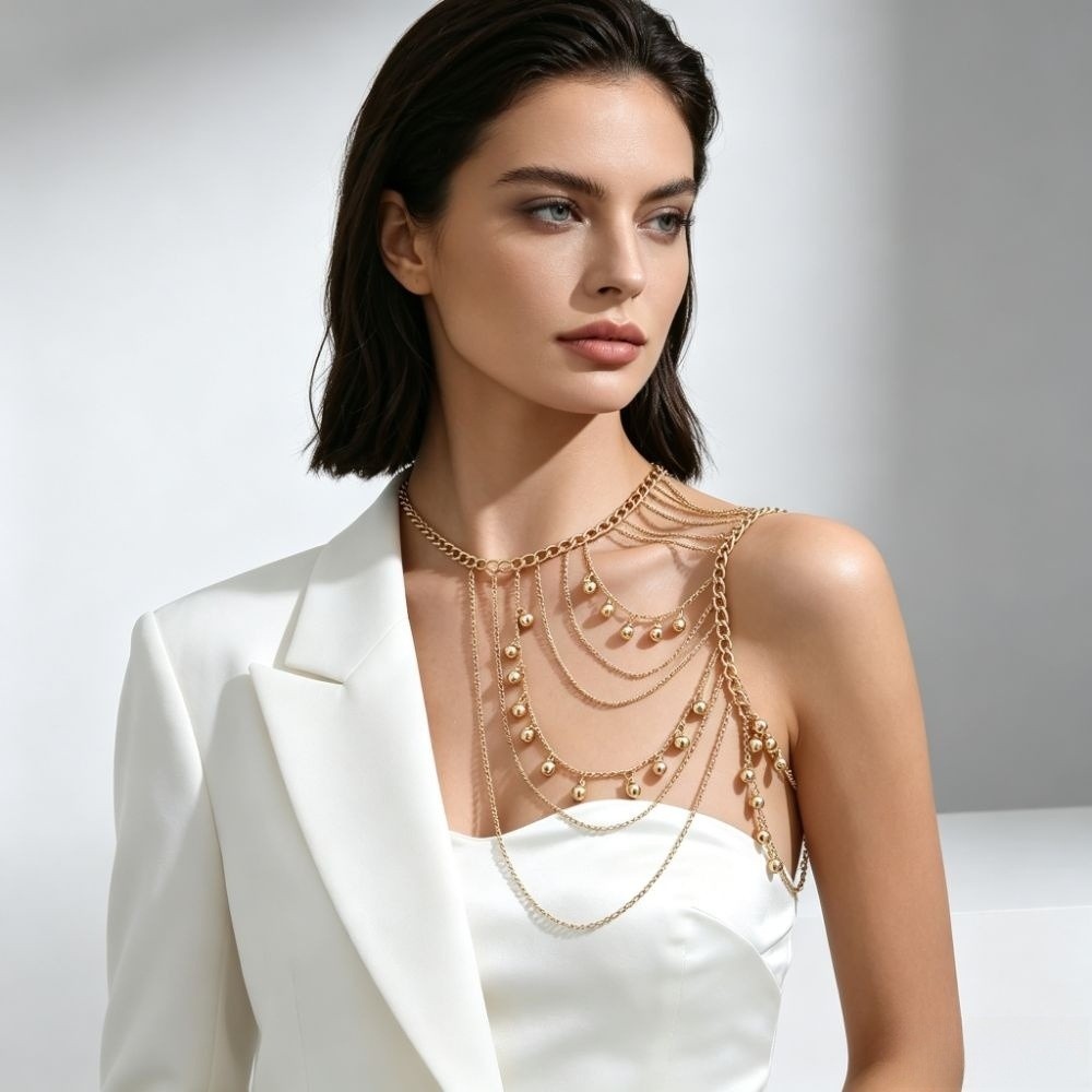Hot Girl Multi-Layer Tassel Ba - Body Jewelry Hot 评论和价格