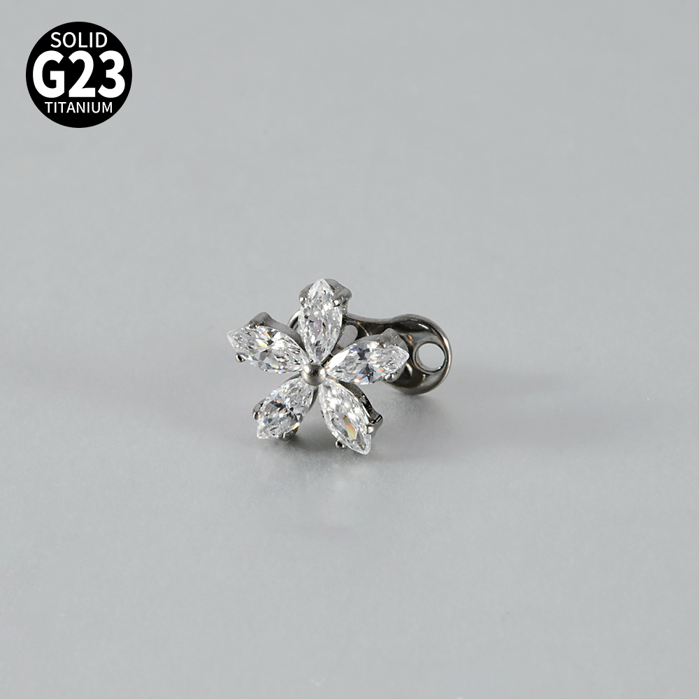 1PC G23 Implant Titanium Derma - Body Jewelry Implants 评论和价格