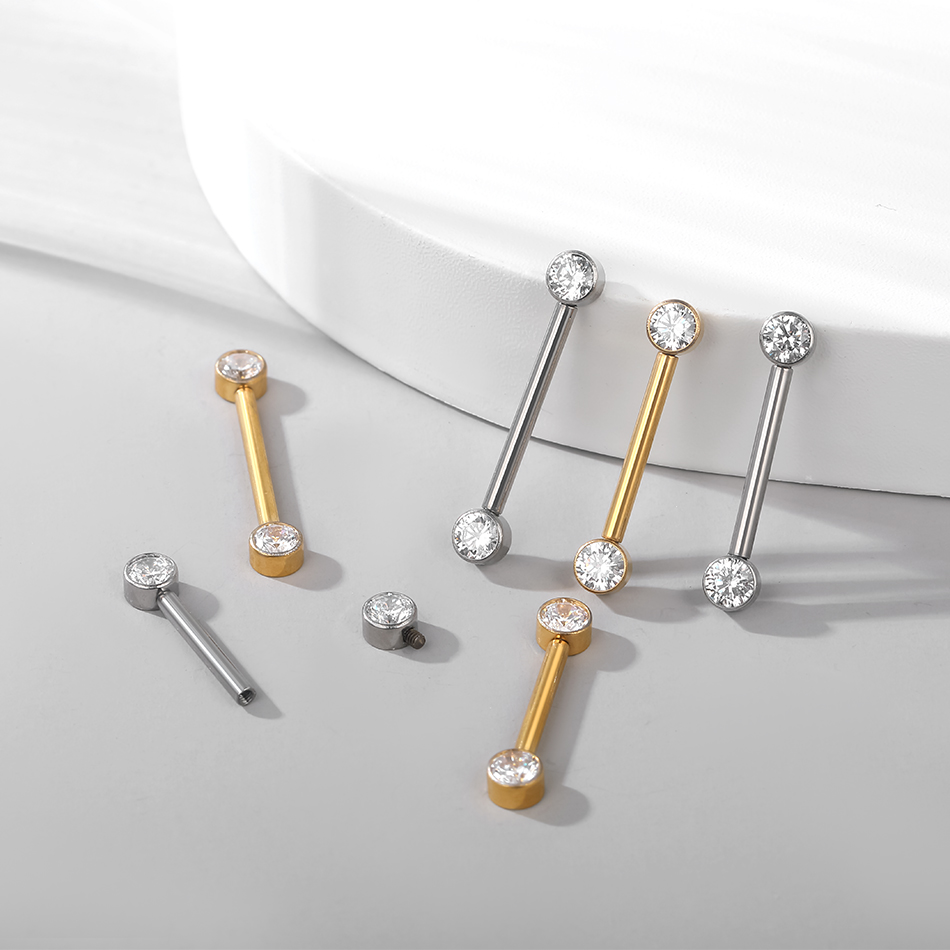 1/5Pcs Implant Grade Titanium  - Body Jewelry Implants 评论和价格